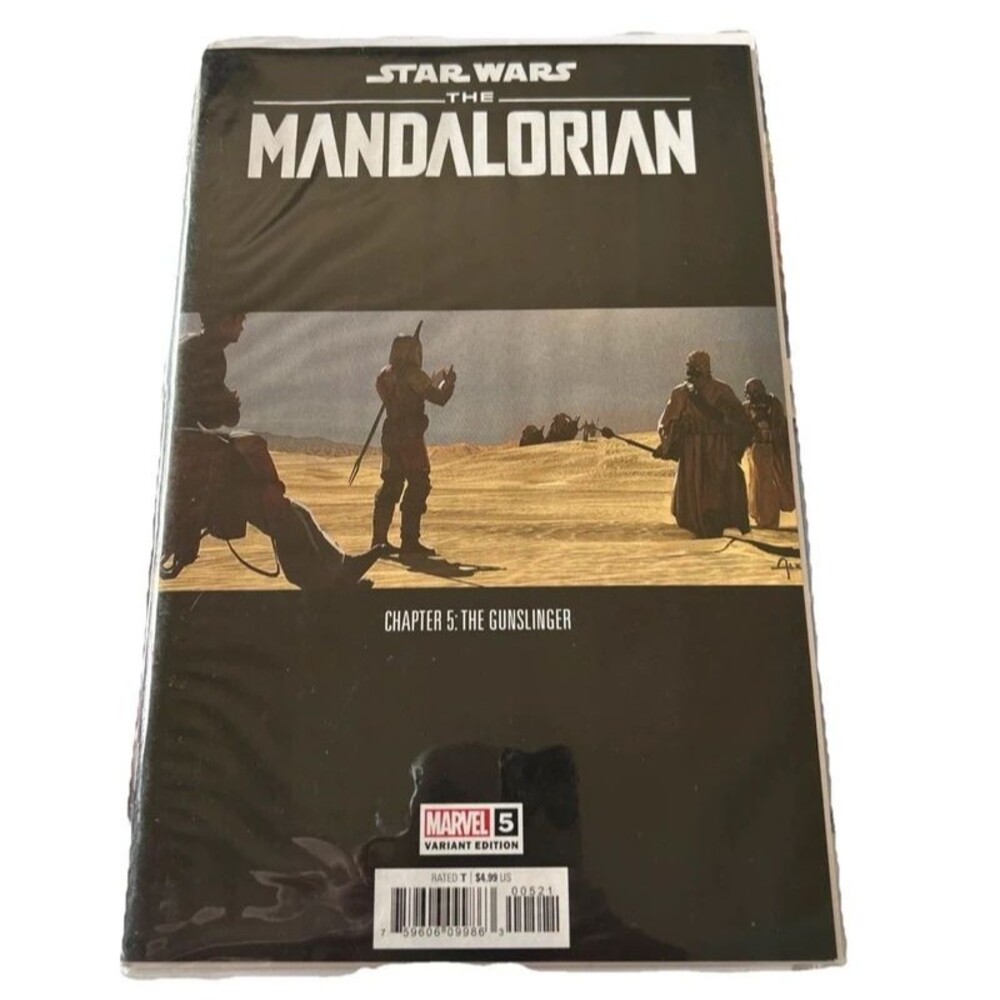 Star Wars: The Mandalorian #5 The Gunslinger Movie Variant Cover (2023)